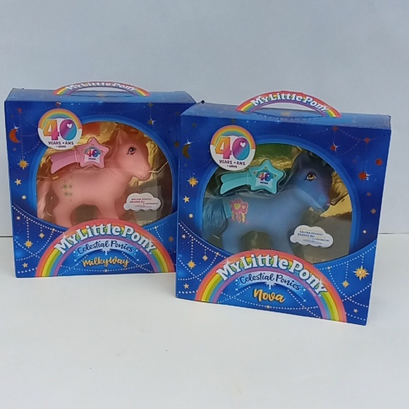 My Little Pony Other - 2 New In Box 40th Anniversary My Little Ponies